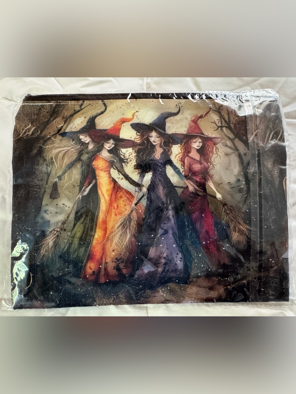 Halloween Zipper cosmetic Pouch-PICK ONE - Picture 5 of 6